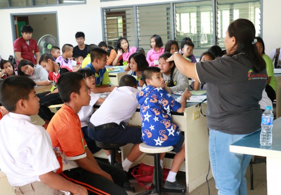ภาพกิจกรรม สำนักประกันคุณภาพการศึกษา ร่วมมือกับ คณะวิทยาศาสตร์และเทคโนโลยี จัดกิจกรรม
