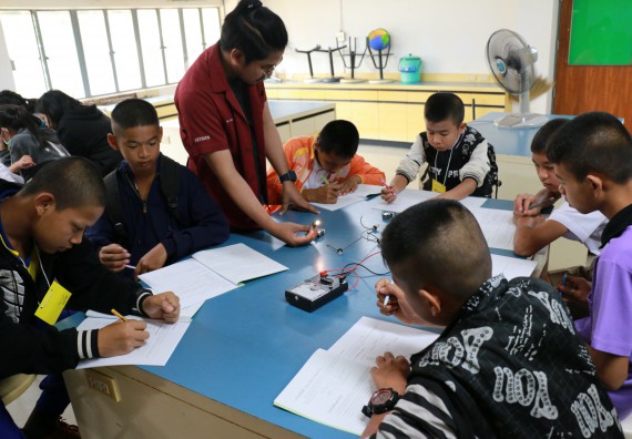 ภาพกิจกรรม สำนักประกันคุณภาพการศึกษา ร่วมมือกับ คณะวิทยาศาสตร์และเทคโนโลยี จัดกิจกรรม