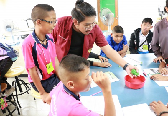 ภาพกิจกรรม สำนักประกันคุณภาพการศึกษา ร่วมมือกับ คณะวิทยาศาสตร์และเทคโนโลยี จัดกิจกรรม
