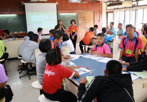 ภาพกิจกรรม สำนักประกันคุณภาพการศึกษา ร่วมมือกับ คณะวิทยาศาสตร์และเทคโนโลยี จัดกิจกรรม