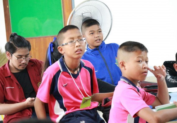 ภาพกิจกรรม สำนักประกันคุณภาพการศึกษา ร่วมมือกับ คณะวิทยาศาสตร์และเทคโนโลยี จัดกิจกรรม