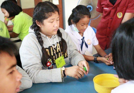 ภาพกิจกรรม สำนักประกันคุณภาพการศึกษา ร่วมมือกับ คณะวิทยาศาสตร์และเทคโนโลยี จัดกิจกรรม