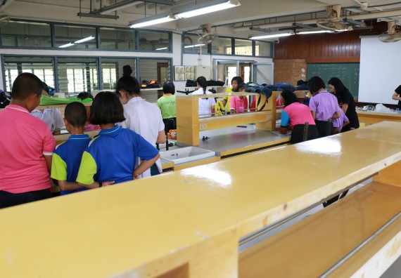 ภาพกิจกรรม สำนักประกันคุณภาพการศึกษา ร่วมมือกับ คณะวิทยาศาสตร์และเทคโนโลยี จัดกิจกรรม