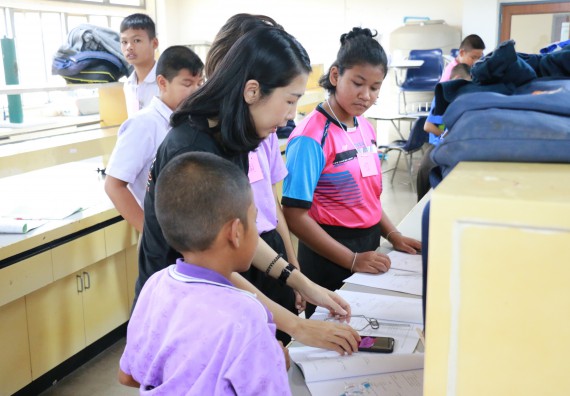 ภาพกิจกรรม สำนักประกันคุณภาพการศึกษา ร่วมมือกับ คณะวิทยาศาสตร์และเทคโนโลยี จัดกิจกรรม