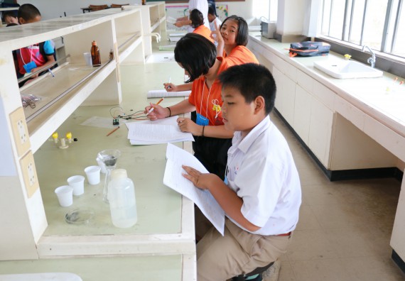 ภาพกิจกรรม สำนักประกันคุณภาพการศึกษา ร่วมมือกับ คณะวิทยาศาสตร์และเทคโนโลยี จัดกิจกรรม