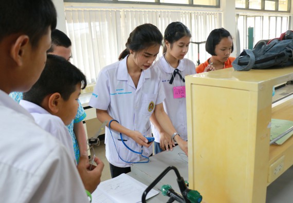 ภาพกิจกรรม สำนักประกันคุณภาพการศึกษา ร่วมมือกับ คณะวิทยาศาสตร์และเทคโนโลยี จัดกิจกรรม