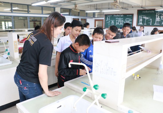 ภาพกิจกรรม สำนักประกันคุณภาพการศึกษา ร่วมมือกับ คณะวิทยาศาสตร์และเทคโนโลยี จัดกิจกรรม