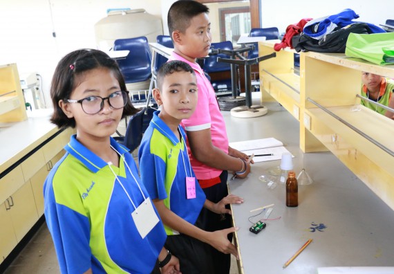 ภาพกิจกรรม สำนักประกันคุณภาพการศึกษา ร่วมมือกับ คณะวิทยาศาสตร์และเทคโนโลยี จัดกิจกรรม