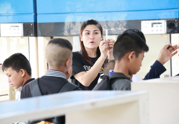 ภาพกิจกรรม สำนักประกันคุณภาพการศึกษา ร่วมมือกับ คณะวิทยาศาสตร์และเทคโนโลยี จัดกิจกรรม