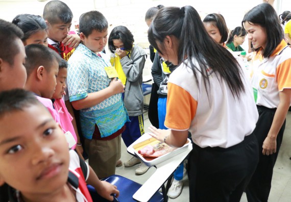ภาพกิจกรรม สำนักประกันคุณภาพการศึกษา ร่วมมือกับ คณะวิทยาศาสตร์และเทคโนโลยี จัดกิจกรรม