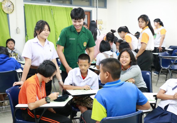 ภาพกิจกรรม สำนักประกันคุณภาพการศึกษา ร่วมมือกับ คณะวิทยาศาสตร์และเทคโนโลยี จัดกิจกรรม