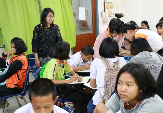 ภาพกิจกรรม สำนักประกันคุณภาพการศึกษา ร่วมมือกับ คณะวิทยาศาสตร์และเทคโนโลยี จัดกิจกรรม