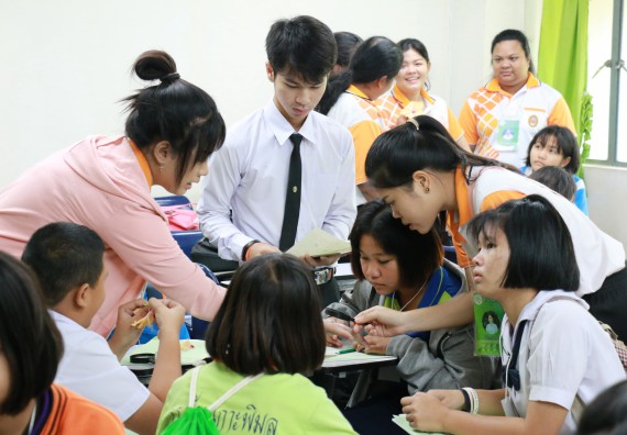 ภาพกิจกรรม สำนักประกันคุณภาพการศึกษา ร่วมมือกับ คณะวิทยาศาสตร์และเทคโนโลยี จัดกิจกรรม