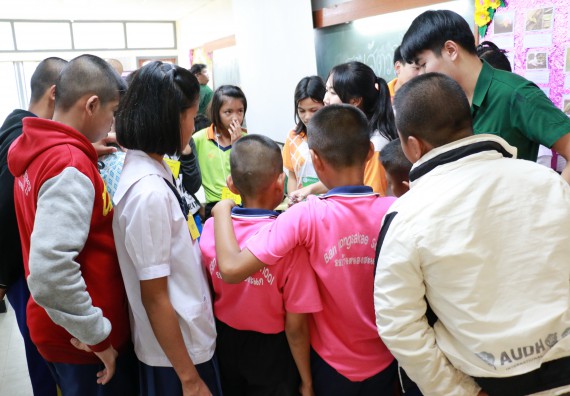 ภาพกิจกรรม สำนักประกันคุณภาพการศึกษา ร่วมมือกับ คณะวิทยาศาสตร์และเทคโนโลยี จัดกิจกรรม