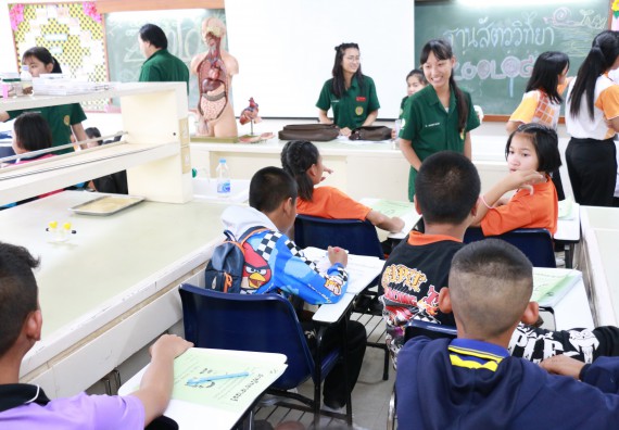 ภาพกิจกรรม สำนักประกันคุณภาพการศึกษา ร่วมมือกับ คณะวิทยาศาสตร์และเทคโนโลยี จัดกิจกรรม