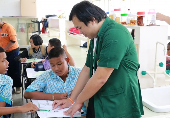 ภาพกิจกรรม สำนักประกันคุณภาพการศึกษา ร่วมมือกับ คณะวิทยาศาสตร์และเทคโนโลยี จัดกิจกรรม