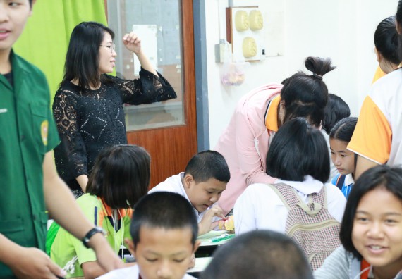 ภาพกิจกรรม สำนักประกันคุณภาพการศึกษา ร่วมมือกับ คณะวิทยาศาสตร์และเทคโนโลยี จัดกิจกรรม