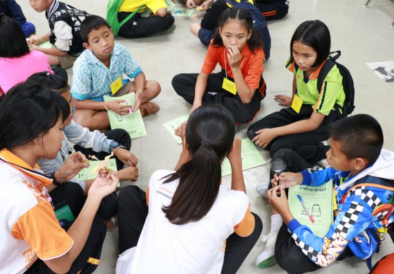 ภาพกิจกรรม สำนักประกันคุณภาพการศึกษา ร่วมมือกับ คณะวิทยาศาสตร์และเทคโนโลยี จัดกิจกรรม