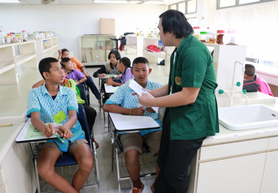 ภาพกิจกรรม สำนักประกันคุณภาพการศึกษา ร่วมมือกับ คณะวิทยาศาสตร์และเทคโนโลยี จัดกิจกรรม