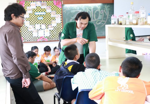 ภาพกิจกรรม สำนักประกันคุณภาพการศึกษา ร่วมมือกับ คณะวิทยาศาสตร์และเทคโนโลยี จัดกิจกรรม
