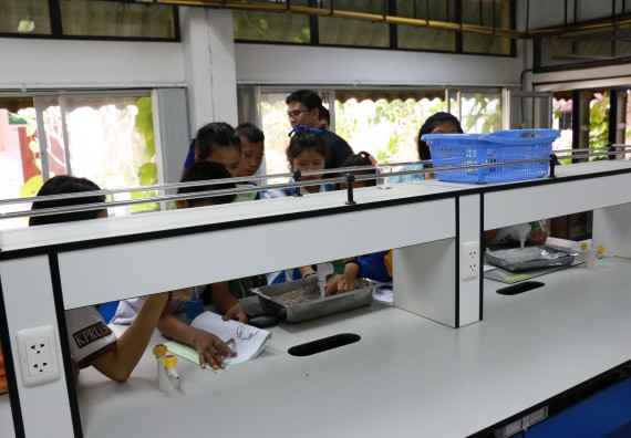 ภาพกิจกรรม สำนักประกันคุณภาพการศึกษา ร่วมมือกับ คณะวิทยาศาสตร์และเทคโนโลยี จัดกิจกรรม