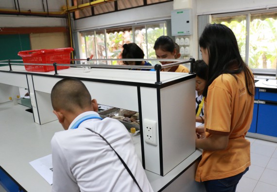 ภาพกิจกรรม สำนักประกันคุณภาพการศึกษา ร่วมมือกับ คณะวิทยาศาสตร์และเทคโนโลยี จัดกิจกรรม