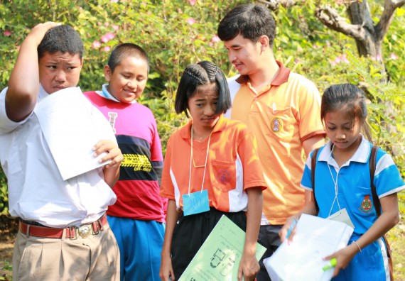 ภาพกิจกรรม สำนักประกันคุณภาพการศึกษา ร่วมมือกับ คณะวิทยาศาสตร์และเทคโนโลยี จัดกิจกรรม