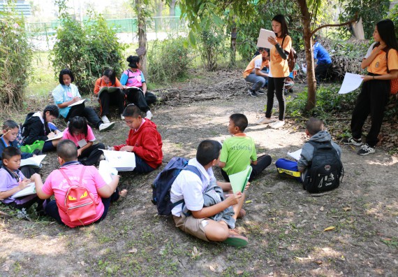 ภาพกิจกรรม สำนักประกันคุณภาพการศึกษา ร่วมมือกับ คณะวิทยาศาสตร์และเทคโนโลยี จัดกิจกรรม
