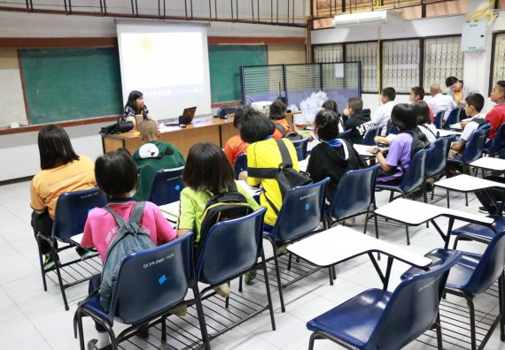 ภาพกิจกรรม สำนักประกันคุณภาพการศึกษา ร่วมมือกับ คณะวิทยาศาสตร์และเทคโนโลยี จัดกิจกรรม