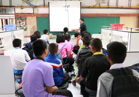 ภาพกิจกรรม สำนักประกันคุณภาพการศึกษา ร่วมมือกับ คณะวิทยาศาสตร์และเทคโนโลยี จัดกิจกรรม