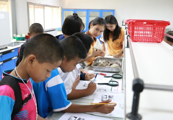 ภาพกิจกรรม สำนักประกันคุณภาพการศึกษา ร่วมมือกับ คณะวิทยาศาสตร์และเทคโนโลยี จัดกิจกรรม