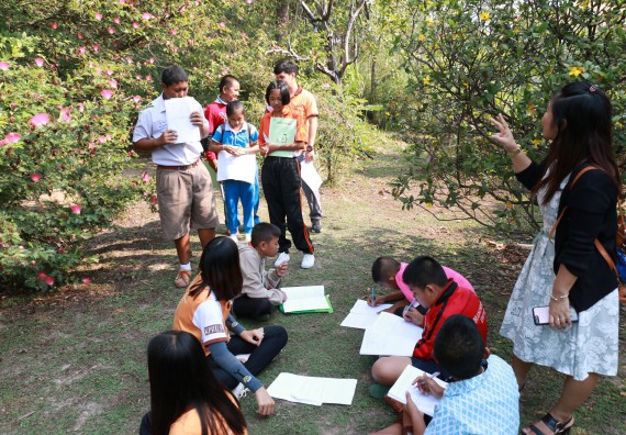 ภาพกิจกรรม สำนักประกันคุณภาพการศึกษา ร่วมมือกับ คณะวิทยาศาสตร์และเทคโนโลยี จัดกิจกรรม