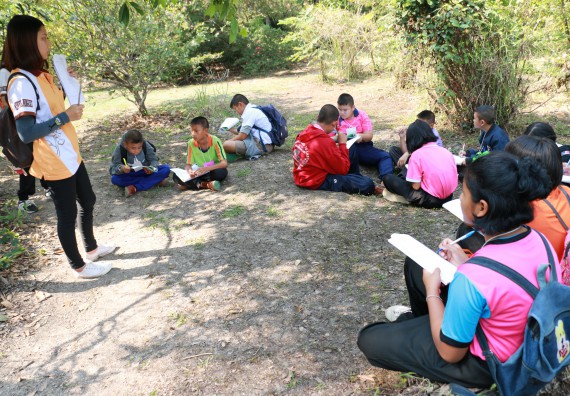 ภาพกิจกรรม สำนักประกันคุณภาพการศึกษา ร่วมมือกับ คณะวิทยาศาสตร์และเทคโนโลยี จัดกิจกรรม