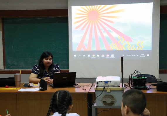 ภาพกิจกรรม สำนักประกันคุณภาพการศึกษา ร่วมมือกับ คณะวิทยาศาสตร์และเทคโนโลยี จัดกิจกรรม