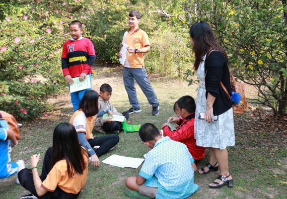 ภาพกิจกรรม สำนักประกันคุณภาพการศึกษา ร่วมมือกับ คณะวิทยาศาสตร์และเทคโนโลยี จัดกิจกรรม
