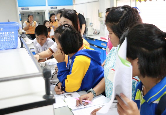 ภาพกิจกรรม สำนักประกันคุณภาพการศึกษา ร่วมมือกับ คณะวิทยาศาสตร์และเทคโนโลยี จัดกิจกรรม