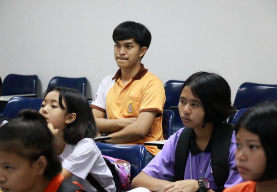 ภาพกิจกรรม สำนักประกันคุณภาพการศึกษา ร่วมมือกับ คณะวิทยาศาสตร์และเทคโนโลยี จัดกิจกรรม