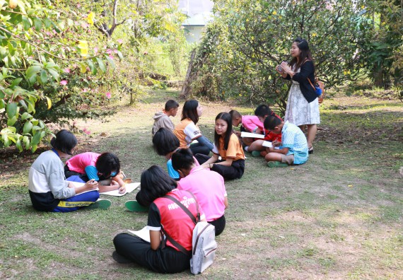 ภาพกิจกรรม สำนักประกันคุณภาพการศึกษา ร่วมมือกับ คณะวิทยาศาสตร์และเทคโนโลยี จัดกิจกรรม