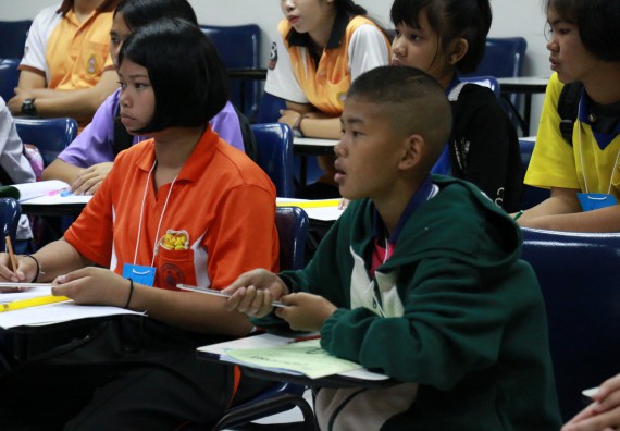 ภาพกิจกรรม สำนักประกันคุณภาพการศึกษา ร่วมมือกับ คณะวิทยาศาสตร์และเทคโนโลยี จัดกิจกรรม