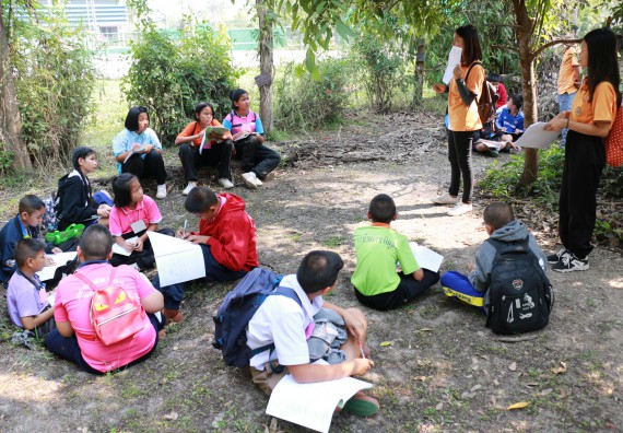 ภาพกิจกรรม สำนักประกันคุณภาพการศึกษา ร่วมมือกับ คณะวิทยาศาสตร์และเทคโนโลยี จัดกิจกรรม