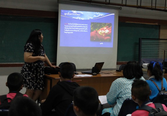 ภาพกิจกรรม สำนักประกันคุณภาพการศึกษา ร่วมมือกับ คณะวิทยาศาสตร์และเทคโนโลยี จัดกิจกรรม