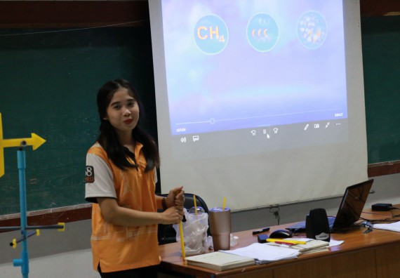 ภาพกิจกรรม สำนักประกันคุณภาพการศึกษา ร่วมมือกับ คณะวิทยาศาสตร์และเทคโนโลยี จัดกิจกรรม