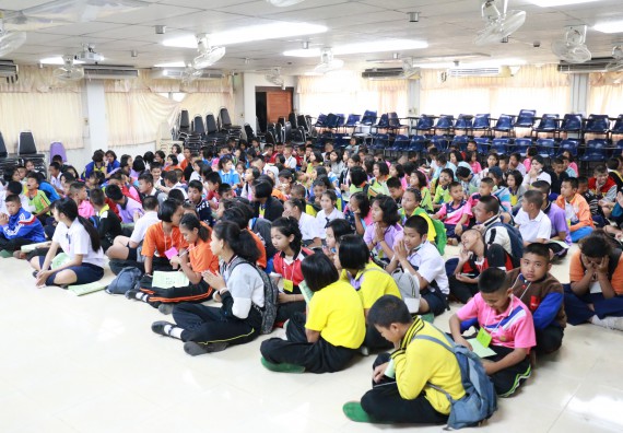 ภาพกิจกรรม สำนักประกันคุณภาพการศึกษา ร่วมมือกับ คณะวิทยาศาสตร์และเทคโนโลยี จัดกิจกรรม