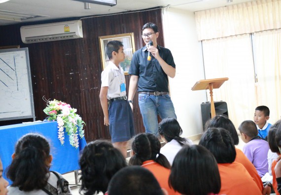 ภาพกิจกรรม สำนักประกันคุณภาพการศึกษา ร่วมมือกับ คณะวิทยาศาสตร์และเทคโนโลยี จัดกิจกรรม