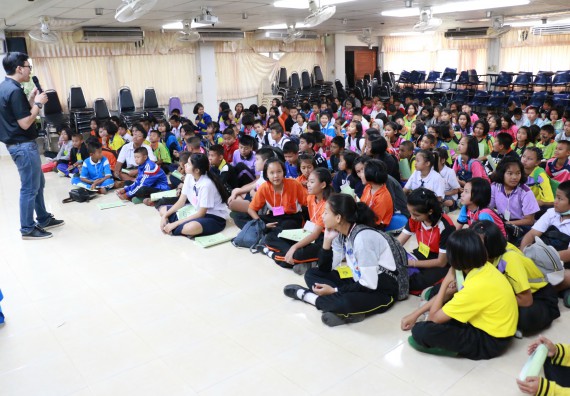 ภาพกิจกรรม สำนักประกันคุณภาพการศึกษา ร่วมมือกับ คณะวิทยาศาสตร์และเทคโนโลยี จัดกิจกรรม