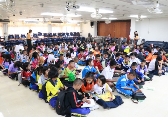 ภาพกิจกรรม สำนักประกันคุณภาพการศึกษา ร่วมมือกับ คณะวิทยาศาสตร์และเทคโนโลยี จัดกิจกรรม