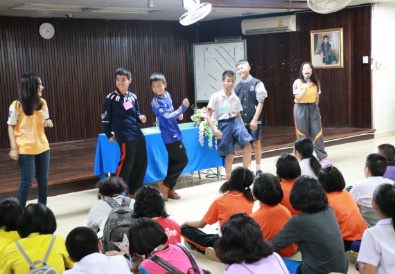 ภาพกิจกรรม สำนักประกันคุณภาพการศึกษา ร่วมมือกับ คณะวิทยาศาสตร์และเทคโนโลยี จัดกิจกรรม
