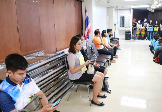 ภาพกิจกรรม สำนักประกันคุณภาพการศึกษา ร่วมมือกับ คณะวิทยาศาสตร์และเทคโนโลยี จัดกิจกรรม