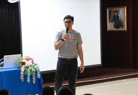 ภาพกิจกรรม สำนักประกันคุณภาพการศึกษา ร่วมมือกับ คณะวิทยาศาสตร์และเทคโนโลยี จัดกิจกรรม