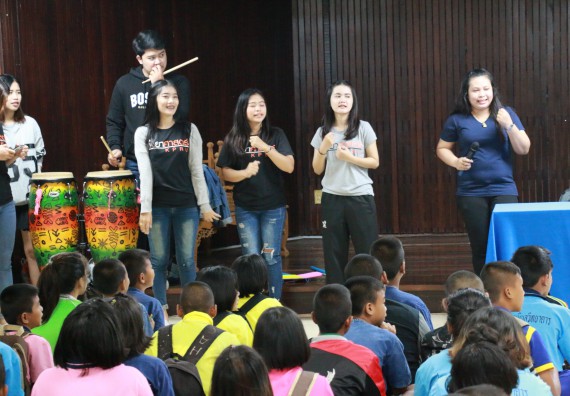 ภาพกิจกรรม สำนักประกันคุณภาพการศึกษา ร่วมมือกับ คณะวิทยาศาสตร์และเทคโนโลยี จัดกิจกรรม
